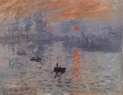 Claude Monet Sunrise oil painting on canvas